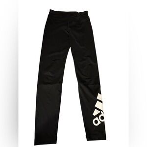 Adidas kids black leggings